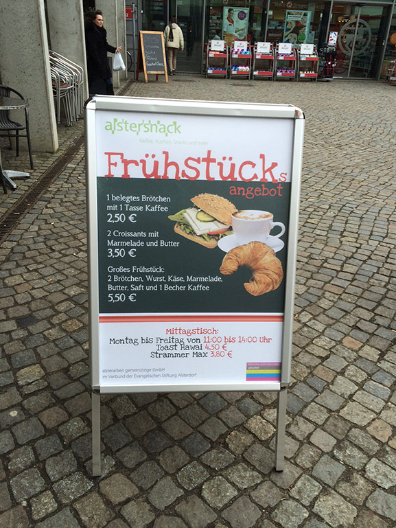alstersnack kundenstopper foto 1