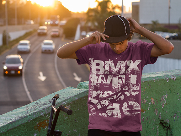 Illustration BMX will never die