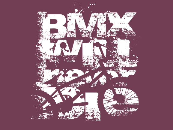 Illustration BMX will never die