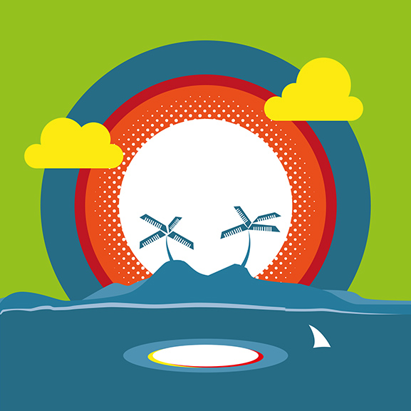 Illustration Insel