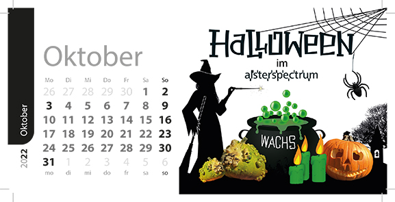 Kalenderblatt Oktober 2022