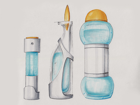 Produktdesign Pflegeserie